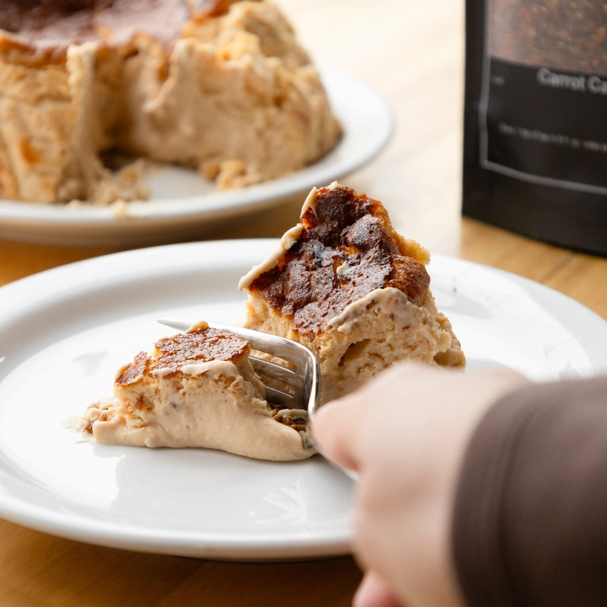 Carrot Cake Burnt Cheesecake