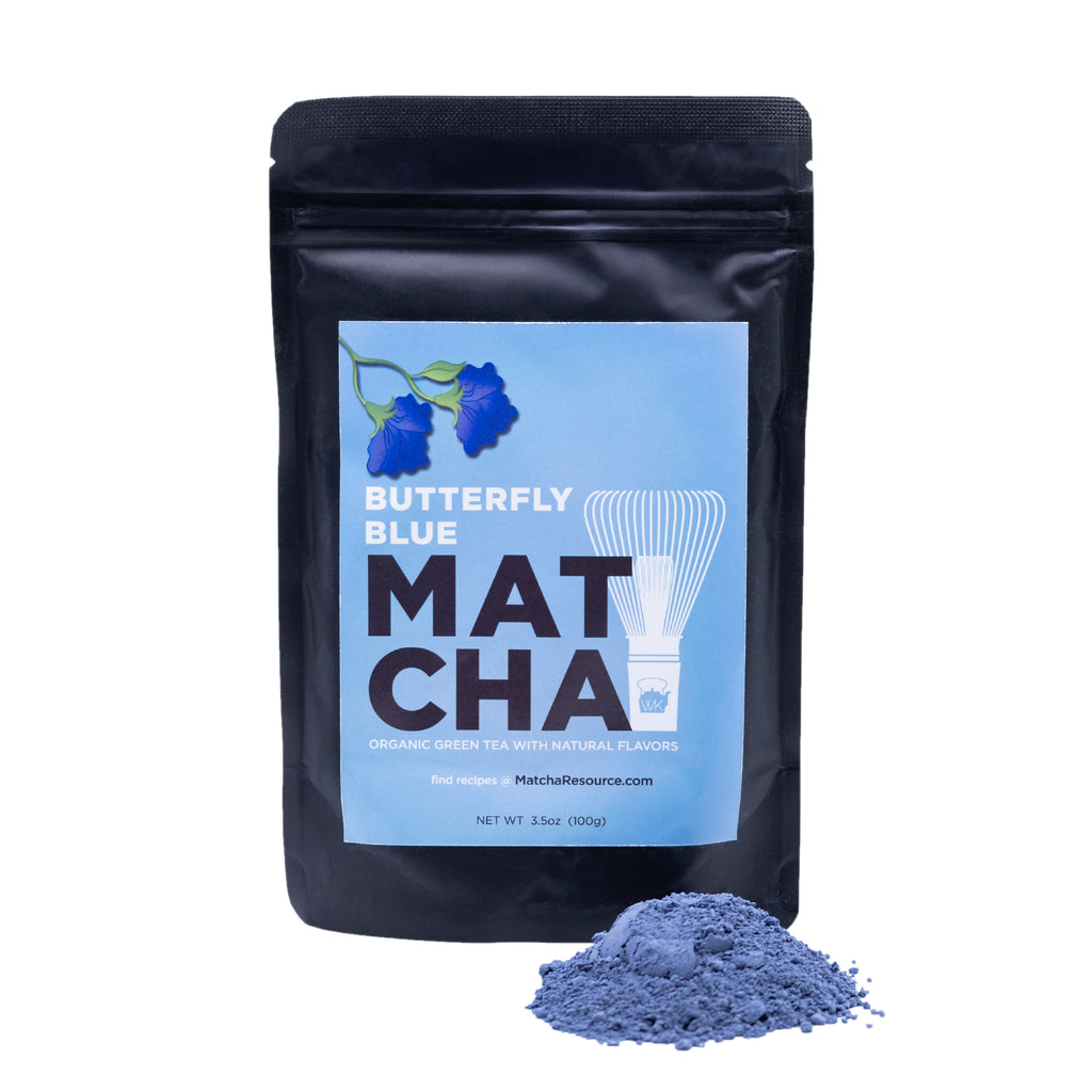 The Whistling Kettle Tea 3.5 oz Butterfly Blue Matcha