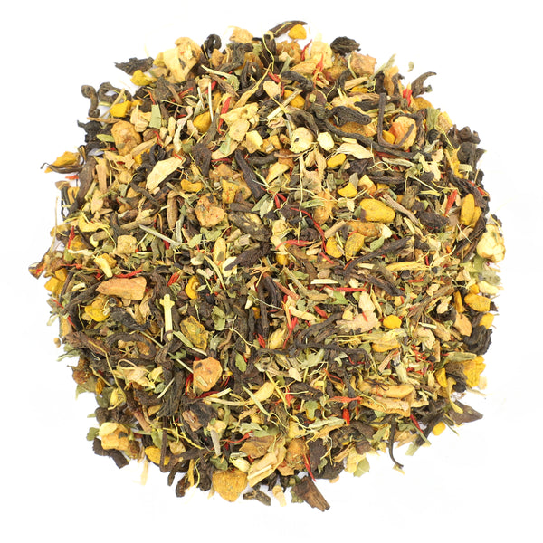 Orchard Spice Nectar tea mound - top view