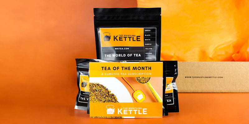 A Whistling Kettle Tea of the Month Club Subscription Box