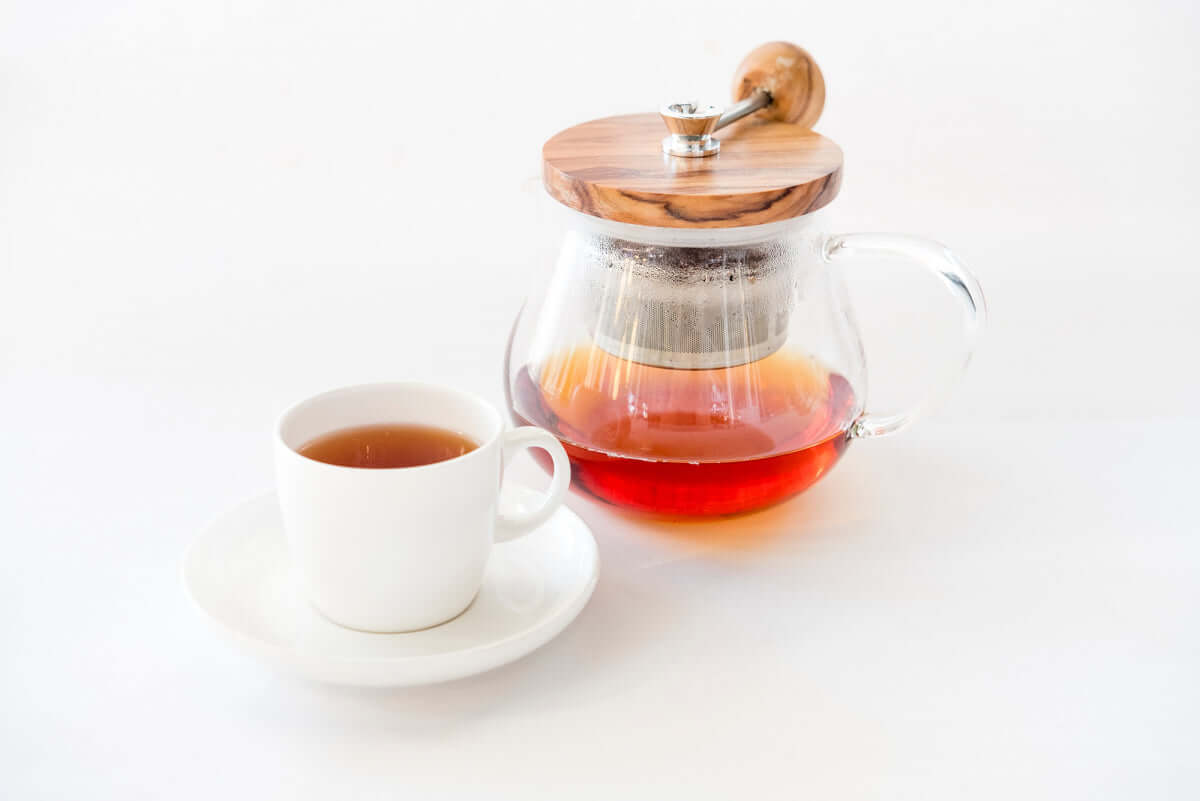 Rooibos and teapot