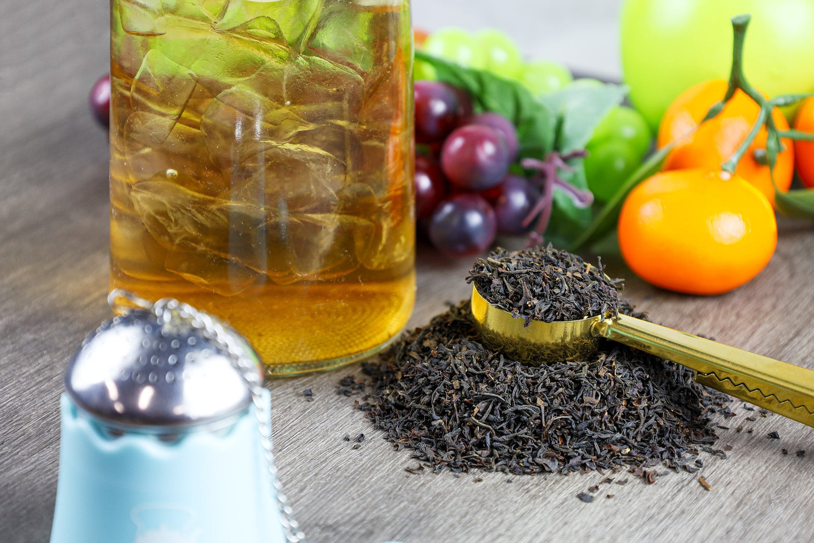 Loose-leaf kettle iced tea blend