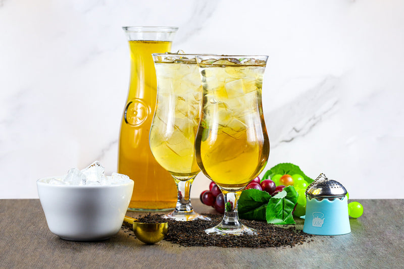 Kettle iced tea in glasses