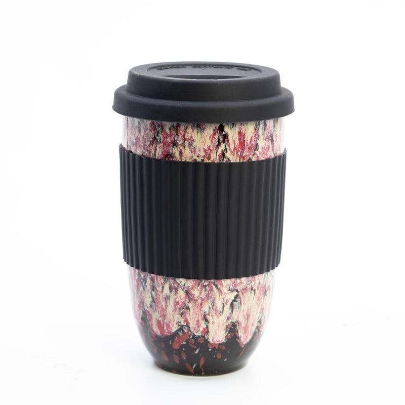 Birds and Berries Spill-Proof Travel Mug