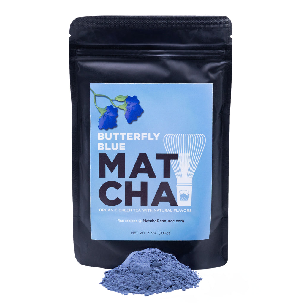The Whistling Kettle Tea 3.5 oz Butterfly Blue Matcha