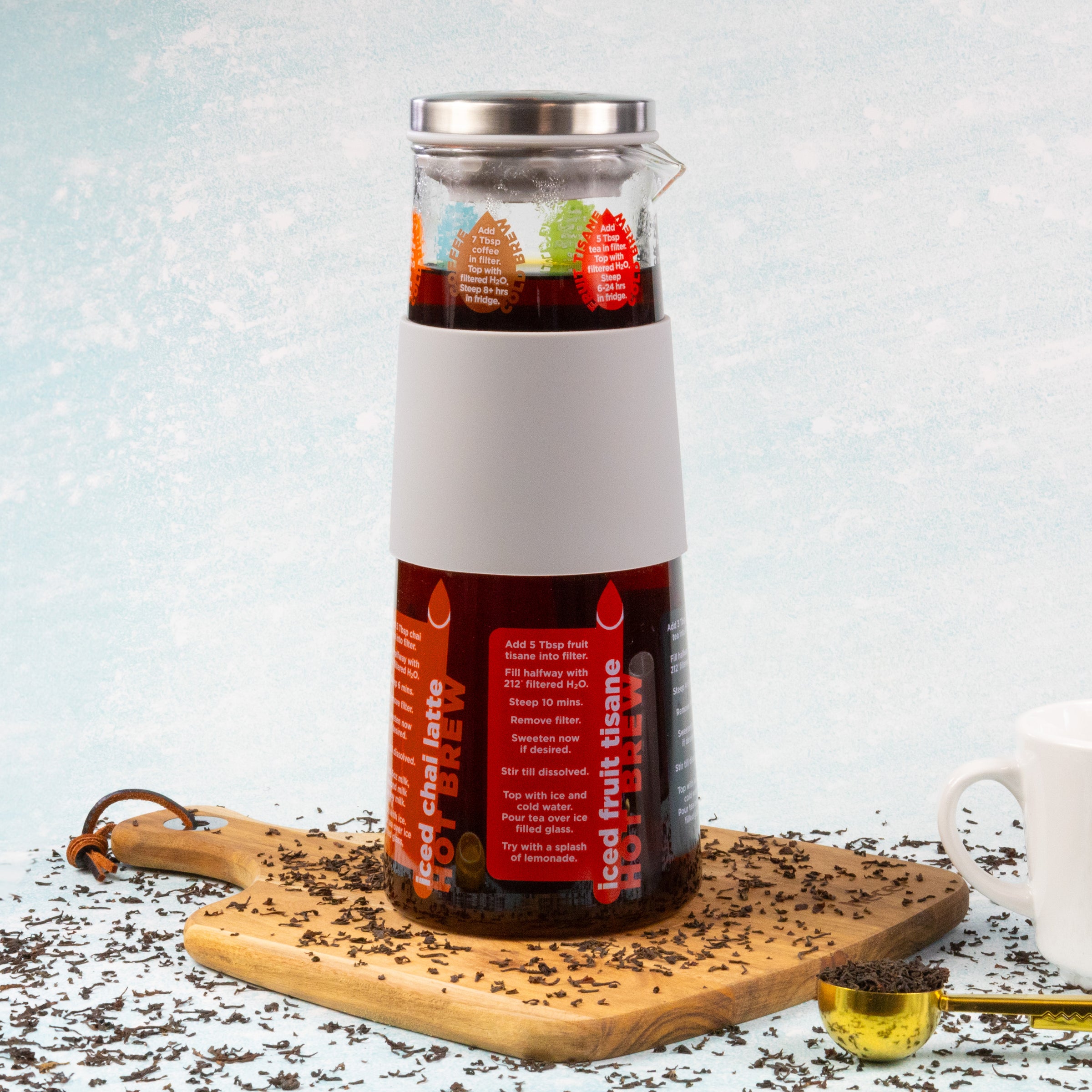 The Conflicted Iced Tea Brewer IcedTea Maker The Whistling Kettle