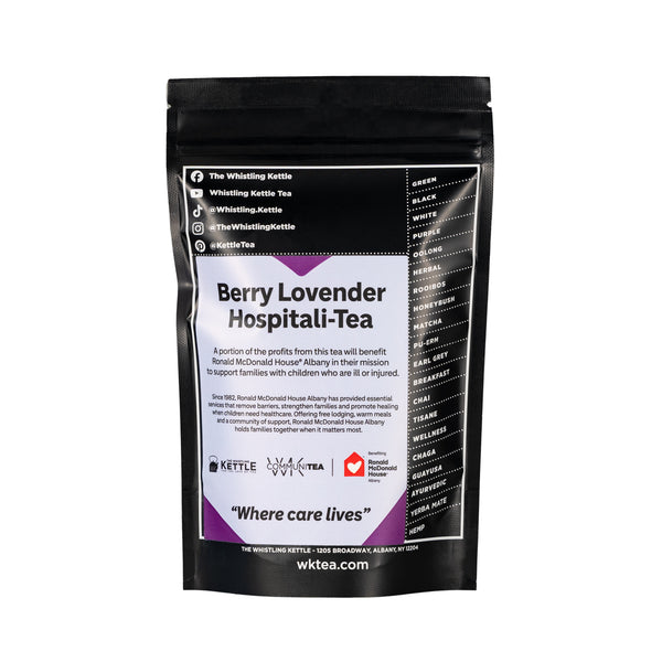 Whistling Kettle Communi-tea: Berry Lovender Hospitali-tea