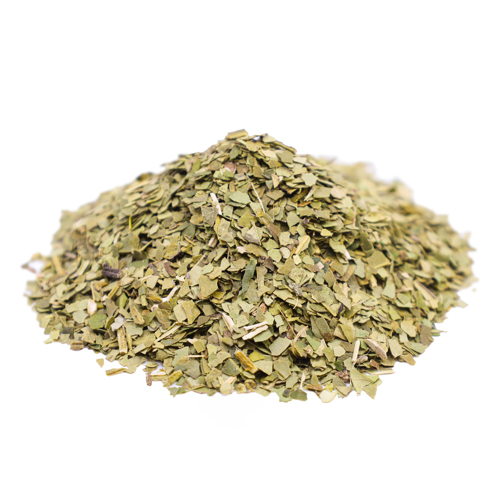 Green Yerba Mate tea mound