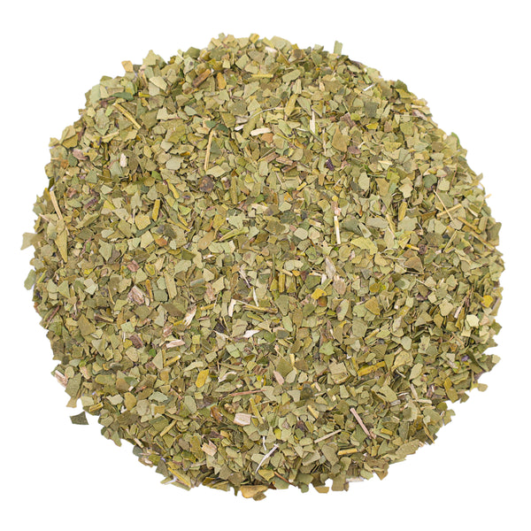 Green Yerba Mate tea mound