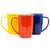 The Whistling Kettle Tea Merch The Lil' Steep - 13.5 Ounces Ceramic Mug - Red, Yellow, and Blue