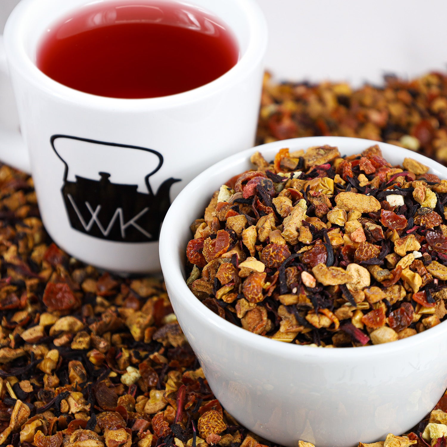 Herbata Rooibos MANGO KIWI RÓŻA 50G Super Pyszna 8795650114