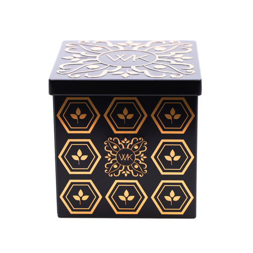 The Whistling Kettle Tea Tin - Honeycomb design