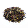 Blueberry Crumbcake loose leaf tea in a mound