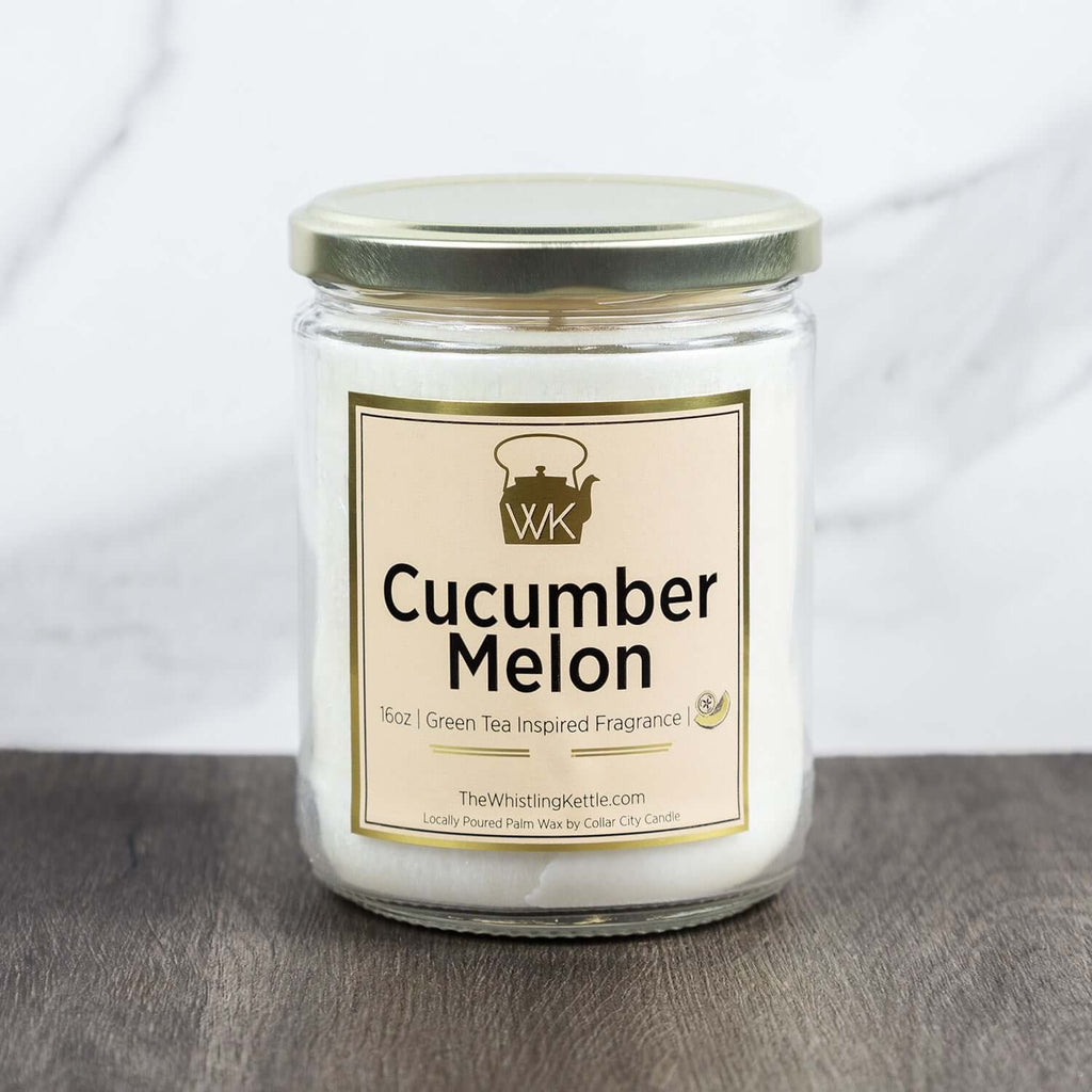 Cucumber Melon Scented Tea Candle