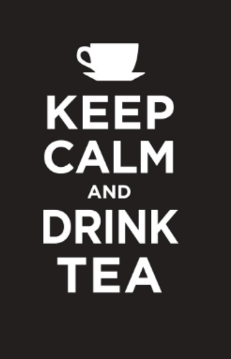 The Whistling Kettle "Keep Calm and Drink Tea" - T-Shirt