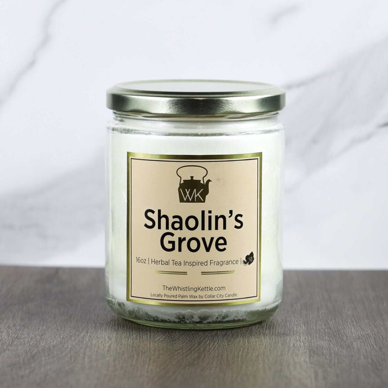 The Whistling Kettle Product Shaolin's Grove Scented Tea Candle