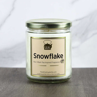 The Whistling Kettle Product Snowflake Tea Scented Candle