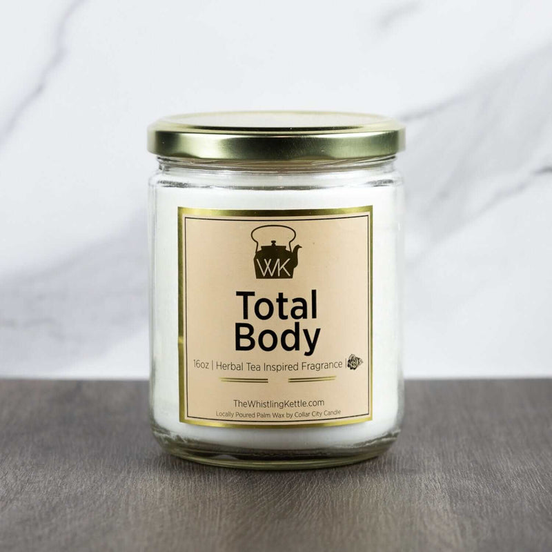 The Whistling Kettle Product Total Body Scented Tea Candle