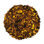 Top mound picture of The Whistling Kettle Honeybush Cider tea with turmeric and black pepper.