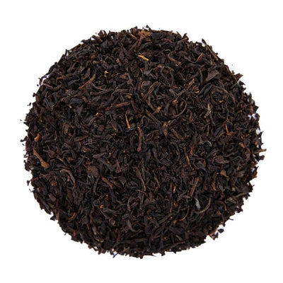 Top mound picture of The Whistling Kettle Iced Tea Blend black tea.