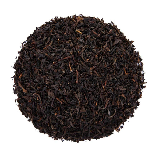 Top mound picture of The Whistling Kettle Iced Tea Blend black tea.