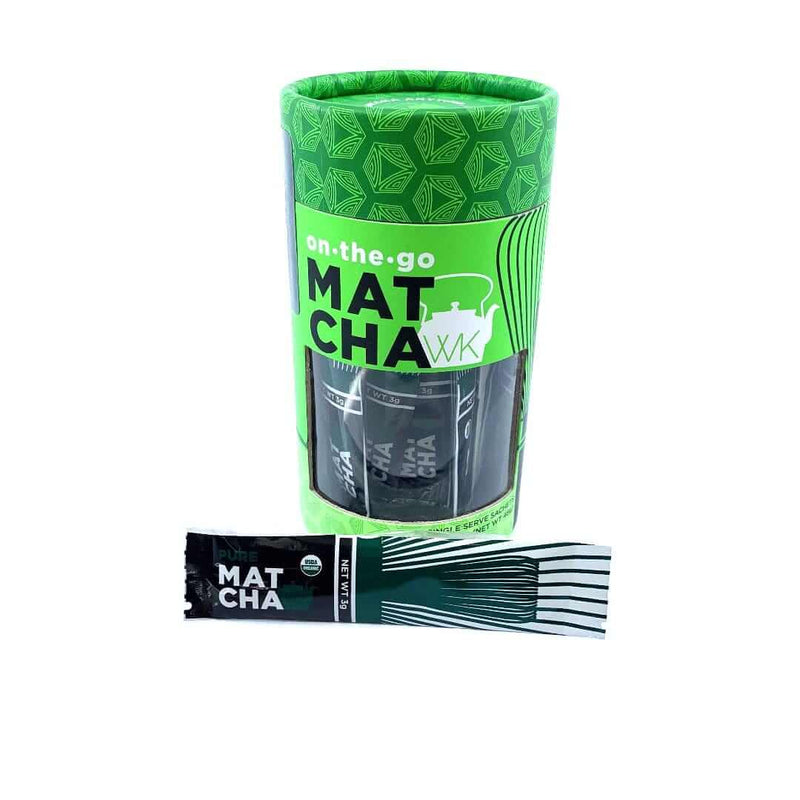 The Whistling Kettle Tea On-The-Go (16 servings) Organic Matcha