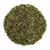 Top mound picture of The Whistling Kettle Peppermint tea.